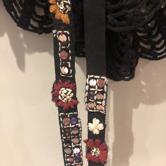 Free People Crochet Top sz S NWT - Picture 4 of 4